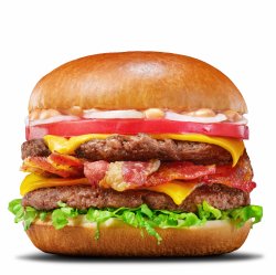 Smoked Double Bacon Burger  image
