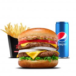 Meniu American Double Cheeseburger  image