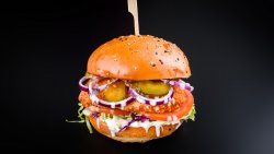 Crispy Chicken burger image