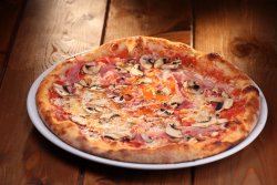Pizza Prosciutto E Funghi 600gr image