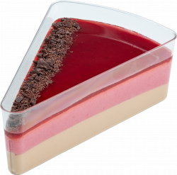 Choco & strawberry slice image