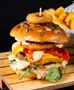 CHEESY burger (Angus) image