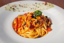 Spaghetti alla Norma (lacto - vegetariene) image