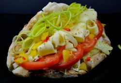 Piadina clasica vegetale image