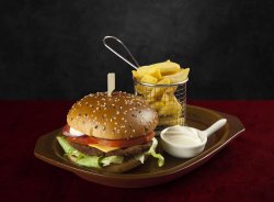 Meniu Happy Time Burger Pui image