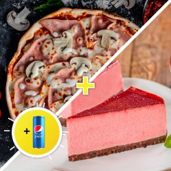 Combo Pizza Prosciutto & funghi image