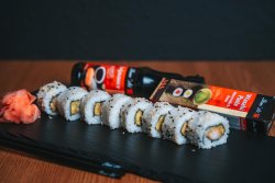 Sushi Uramaki Tempura Roll  image