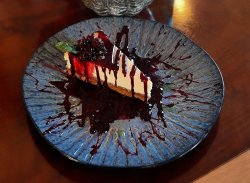 Cheesecake delight New York style image