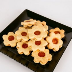 Biscuiți ( fursecuri) cu dulceață de caise image