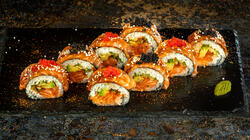 Spicy Salmon Roll image