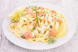 Tagliatelle cu somon image