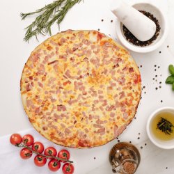 Pizza Carbonara (28 cm) - 480 gr. image